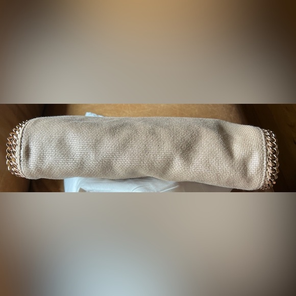 NWT + Dust Bag - Stella McCartney Metallic Raffia Small Falabella Tote - Picture 6 of 16